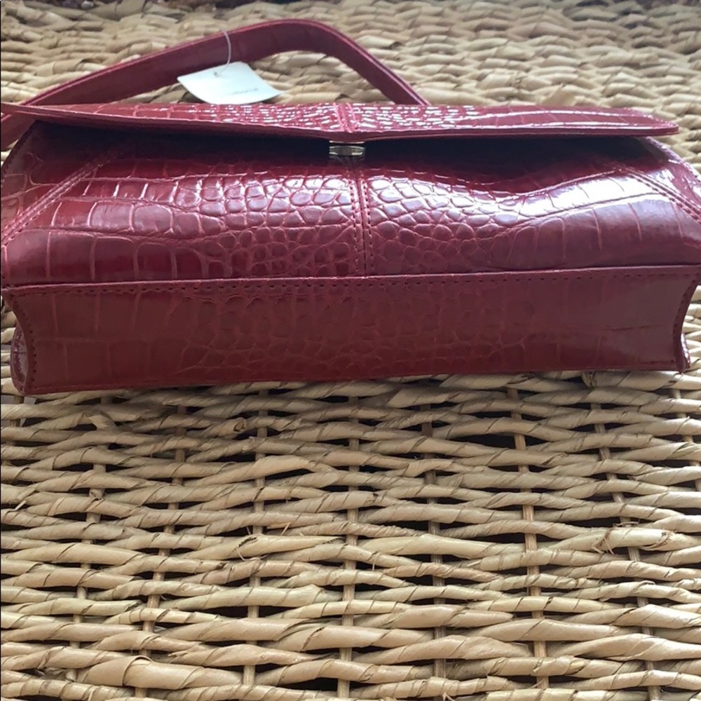 Dark Red Small Hand Bag - Picture 5 of 5